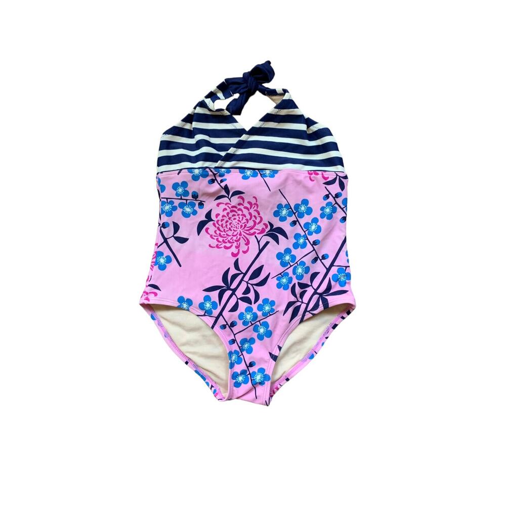 Tea Collection 🌸 Mixed Print Halter Swimsuit